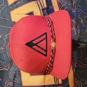 Findlay Hats Snapback Classic Triangle Red Black Crown